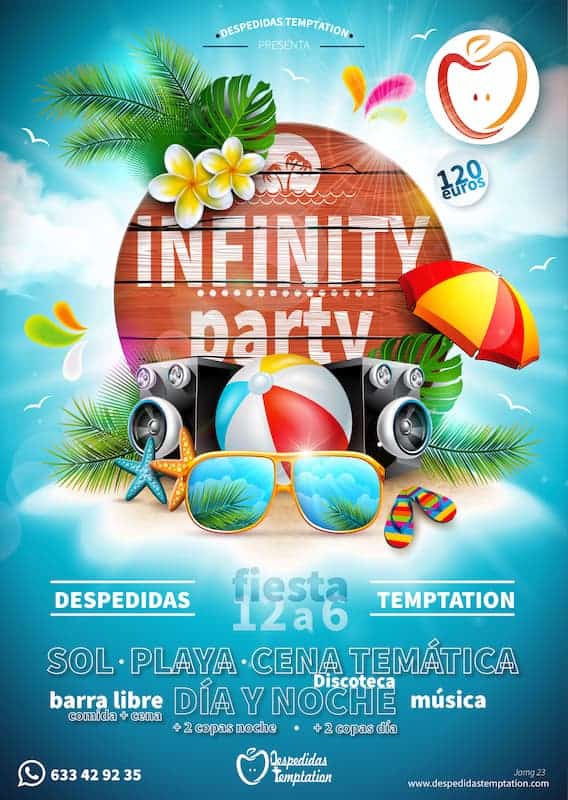 Infinity Party: Playa, Cena y Noche en la Costa del Sol