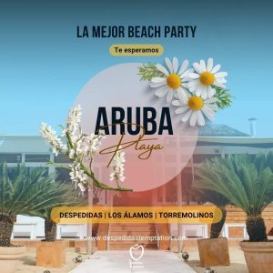 Playa Aruba Mejor Beach Party Torremolinos