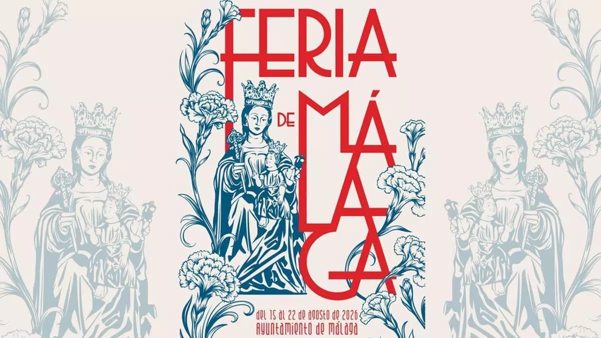 Despedida de soltero en la Feria de Málaga 1 cartel de la feria de malaga 2026 horizontal despedidas temptation